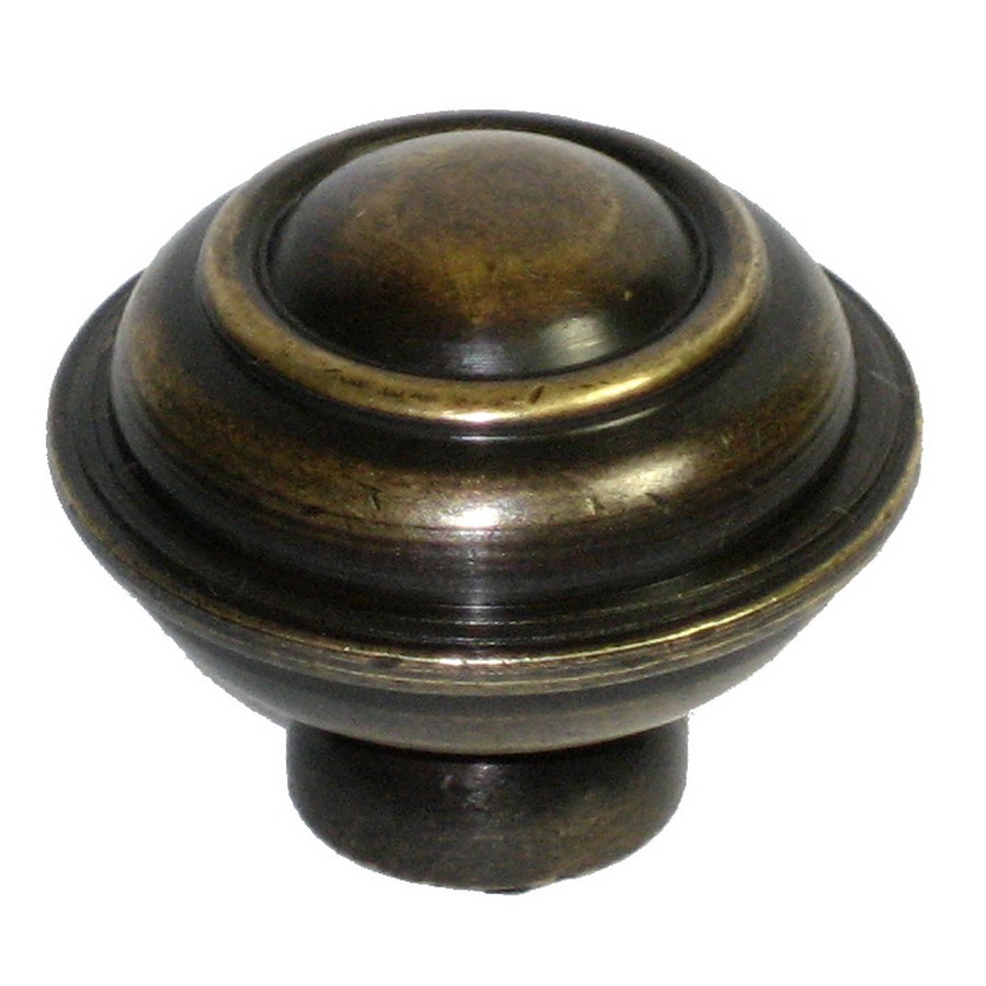 Four Tier Knob 1-3/8″ Diameter Antique Brass Handcrafted Hardware HKN1030
