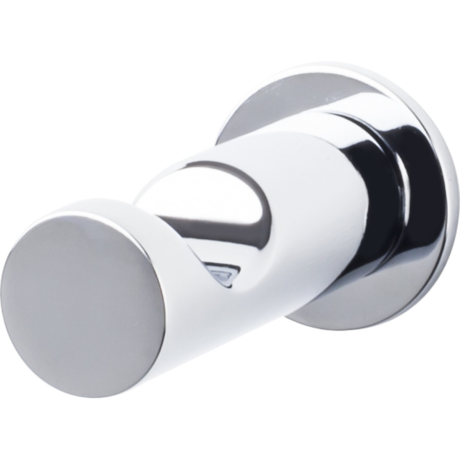 Hopewell Bath Single Hook 1-1/2″ Long Polished Chrome Top Knobs HOP1PC