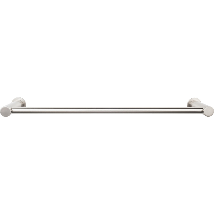 Hopewell Bath Single Towel Bar 24″ Center to Center Brushed Satin Nickel Top Knobs HOP8BSN