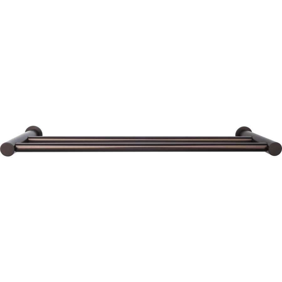 Hopewell Bath Double Towel Bar 24″ Center to Center Oil Rubbed Bronze Top Knobs HOP9ORB