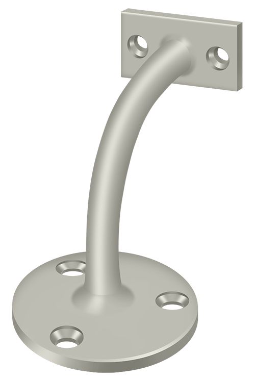 Deltana HRC175U15 Brushed Nickel Light Duty Handrail Brackets, 3-1/4″ Projection