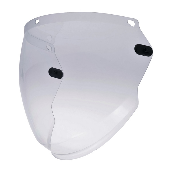 Malta Dynamics HTV0003 High Temp/Impact Toric Face Shield – Clear