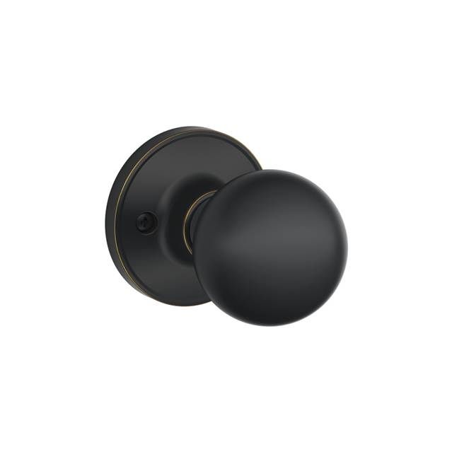 Schlage J170CNA716 Corona Aged Bronze Half Dummy Lock Knob