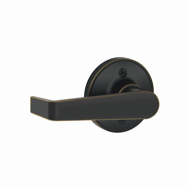 Schlage J170MAR716 Marin Lever Half Dummy Lock – Aged Bronze Finish