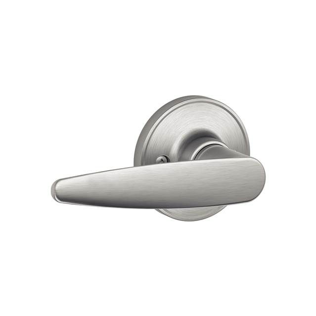 Schlage JH59DOV619 Dover Lever Active Handleset Trim with Latches Strikes, Satin Nickel