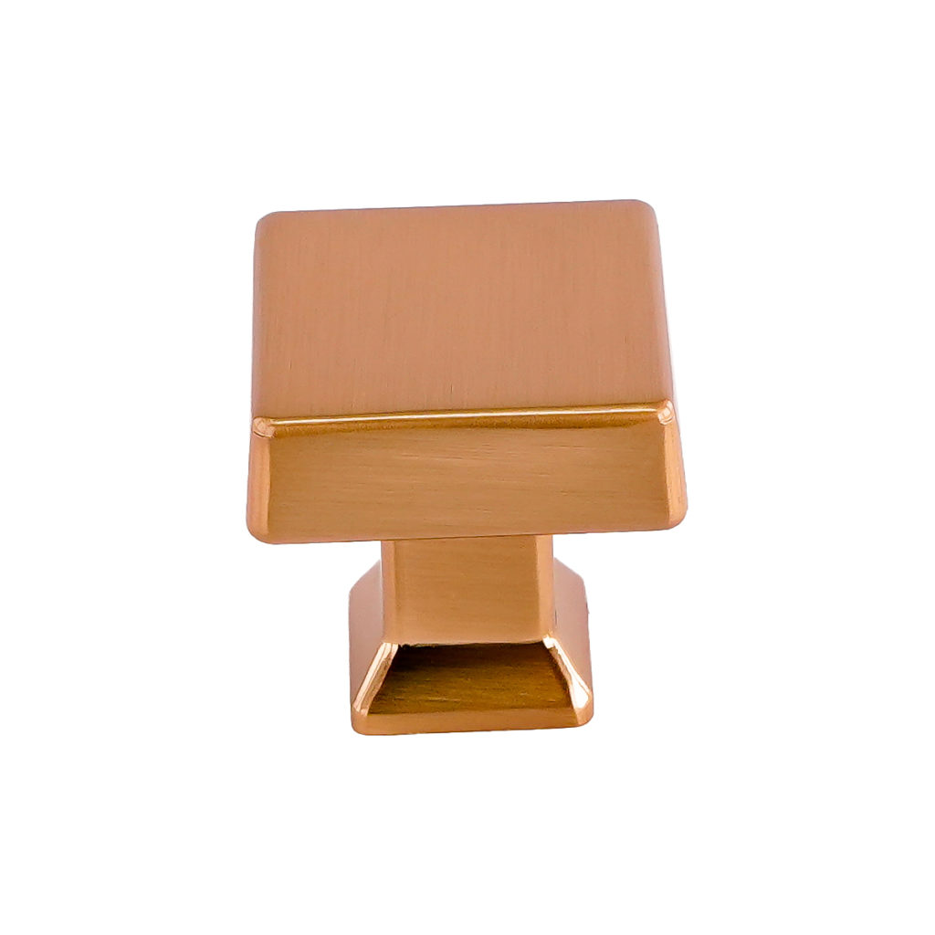 Pride K94723RG 1-1/4″ Square Rose Gold Colorado Cabinet Knob