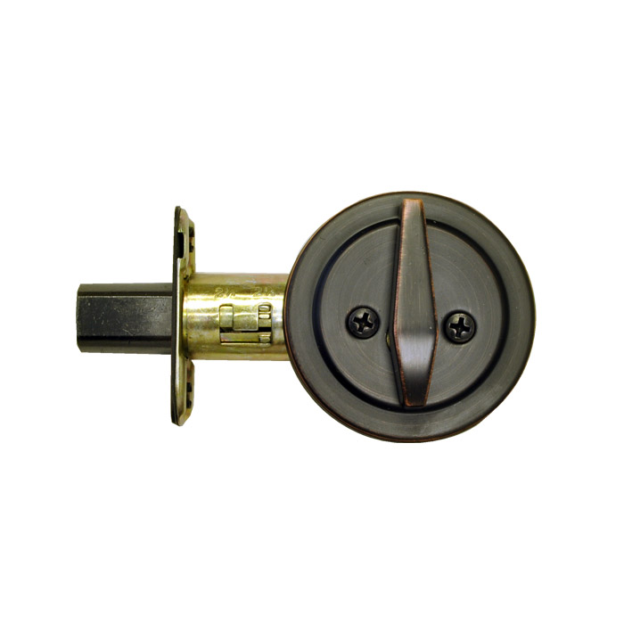 BHP UL10811DB U.L. Keyless Deadbolt, Dark Bronze