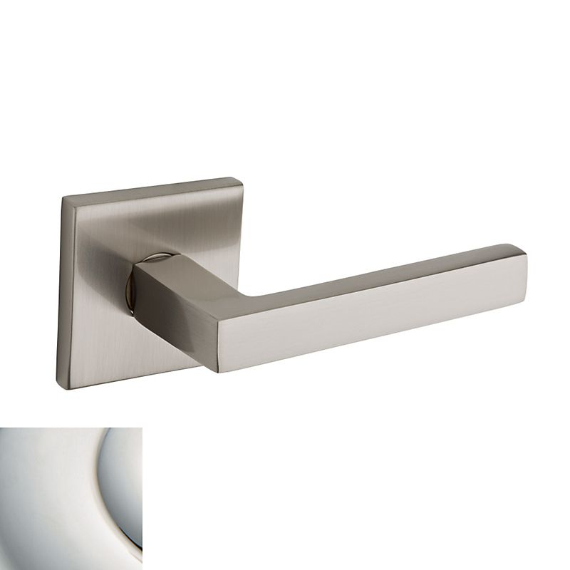 Baldwin L023055MR L023 Leverless Rose – Lifetime Bright Nickel Finish