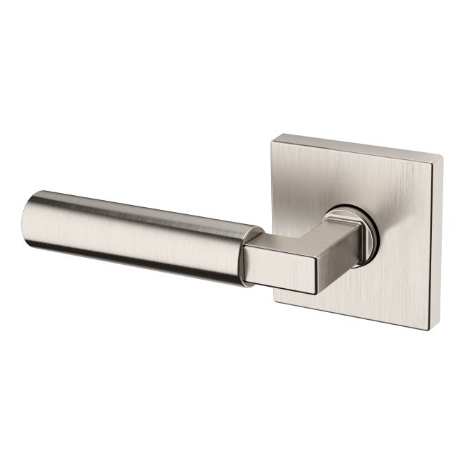 Baldwin L029056LDM L029 Lever with R017 Rose Left Hand Half Dummy Lock, Satin Nickel Finish