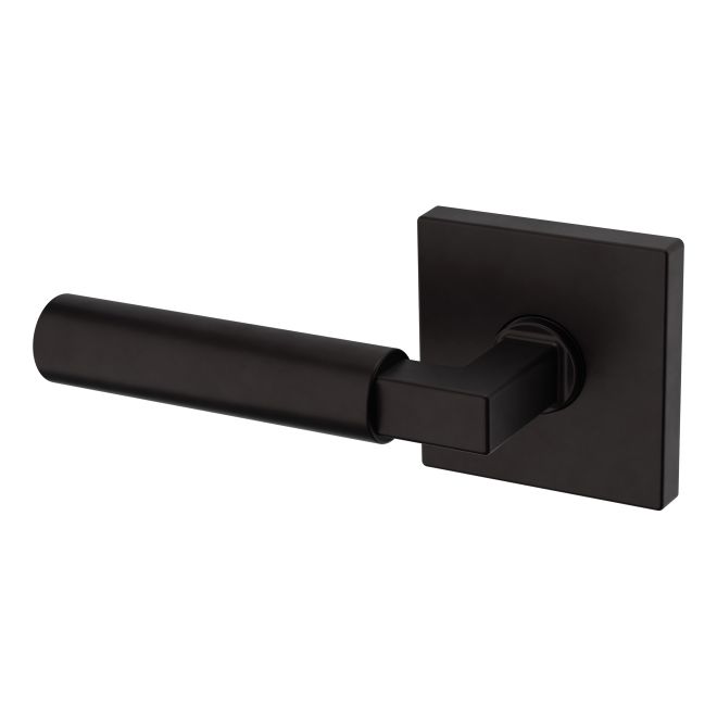 Baldwin L029102LDM L029 Lever with R017 Rose Left Hand Half Dummy Lock – Oil Rubbed Bronze