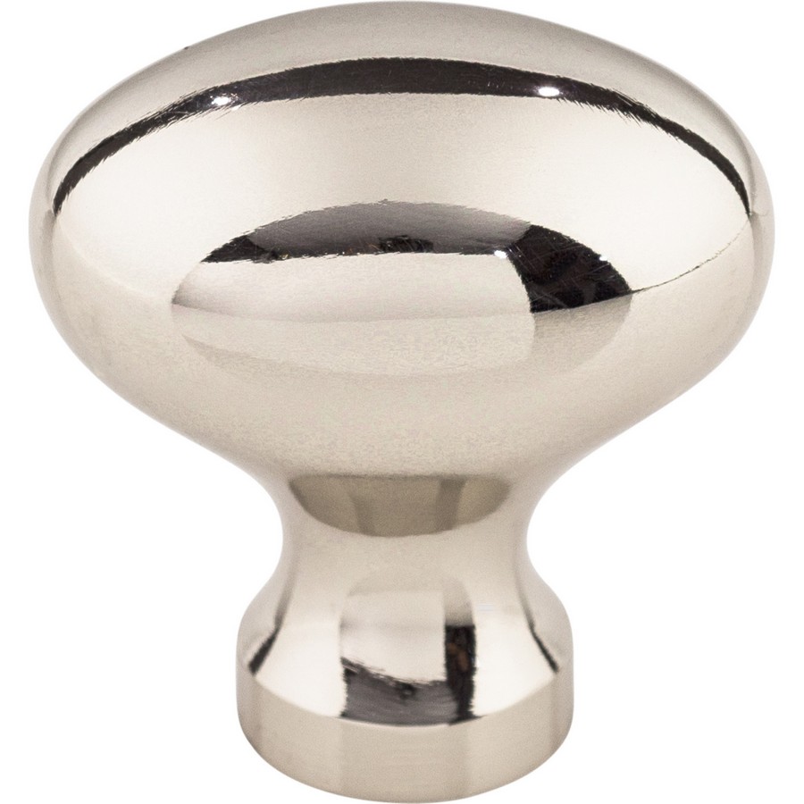 Asbury Egg Knob 1-1/4″ Dia Polished Nickel Top Knobs M1305