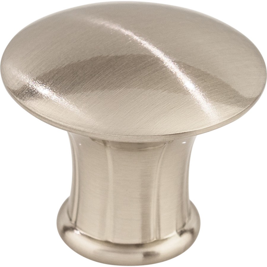 Asbury Lund Knob 1-1/4″ Brushed Satin Nickel Top Knobs M1306