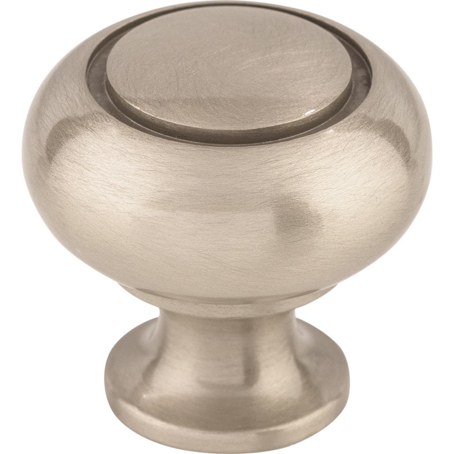 Asbury Ring Knob 1-1/4″ Dia Brushed Satin Nickel Top Knobs M1308
