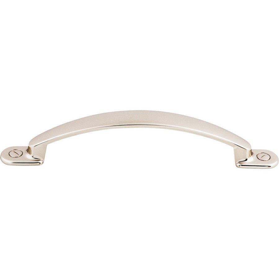 Asbury Arendal Pull 5-1/16″ Center to Center Polished Nickel Top Knobs M1329