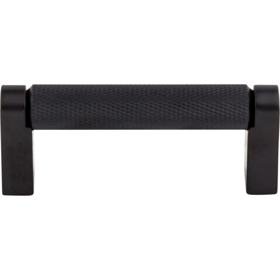 Bar Pulls Amwell Bar Pull 3″ Center to Center Flat Black Top Knobs M2628