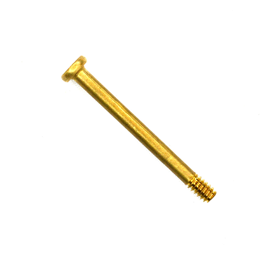 Emtek MM4-PRIVPIN2-SB Satin Brass Long Privacy Pin