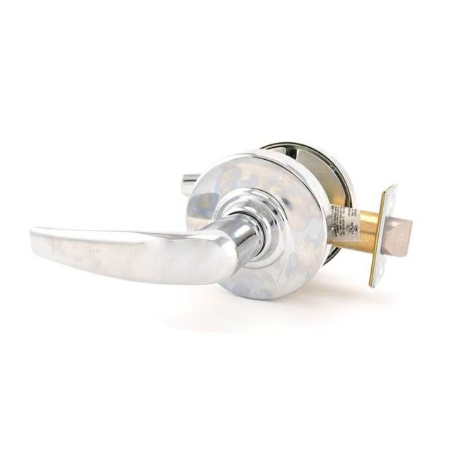 Schlage ND10ATH625 ND Series Athens Passage Lockset with 13-248 Latch, Bright Chrome Finish