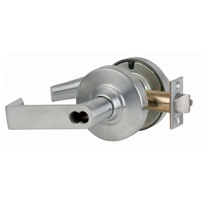 Schlage ND53BRHO626 ND Series Entry Small Format Rhodes, 13-247 Latch, 10-025 Strike, Satin Chrome