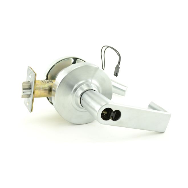 Schlage ND80JELEURHO626 ND Series Storeroom Elect. Lock/Unlock Large Format Less Core Satin Chrome