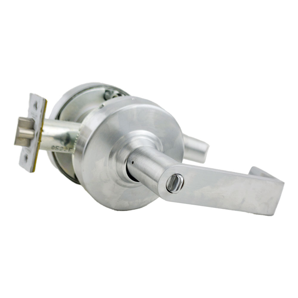 Schlage ND92LRHO626 ND Series Vandlgard Entry Less Cylinder with 13-247 Latch, Satin Chrome
