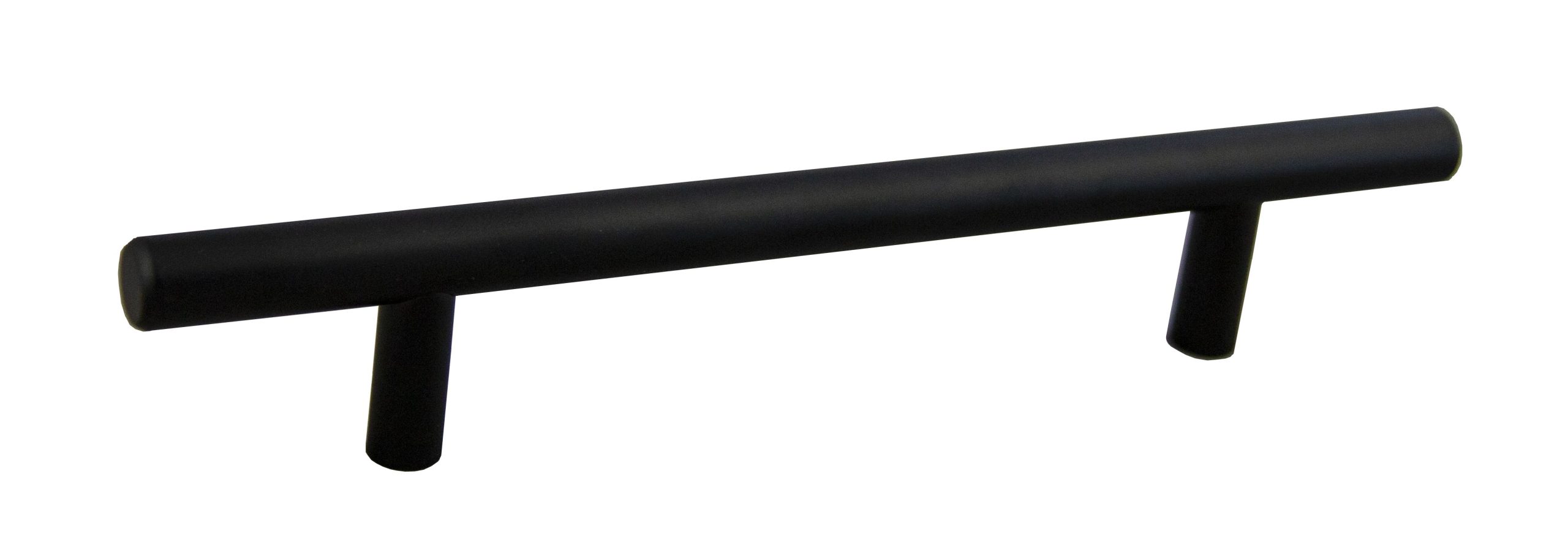 Pride P108BK 8″ Matte Black Bar Cabinet Pull, 5″ Center-to-Center