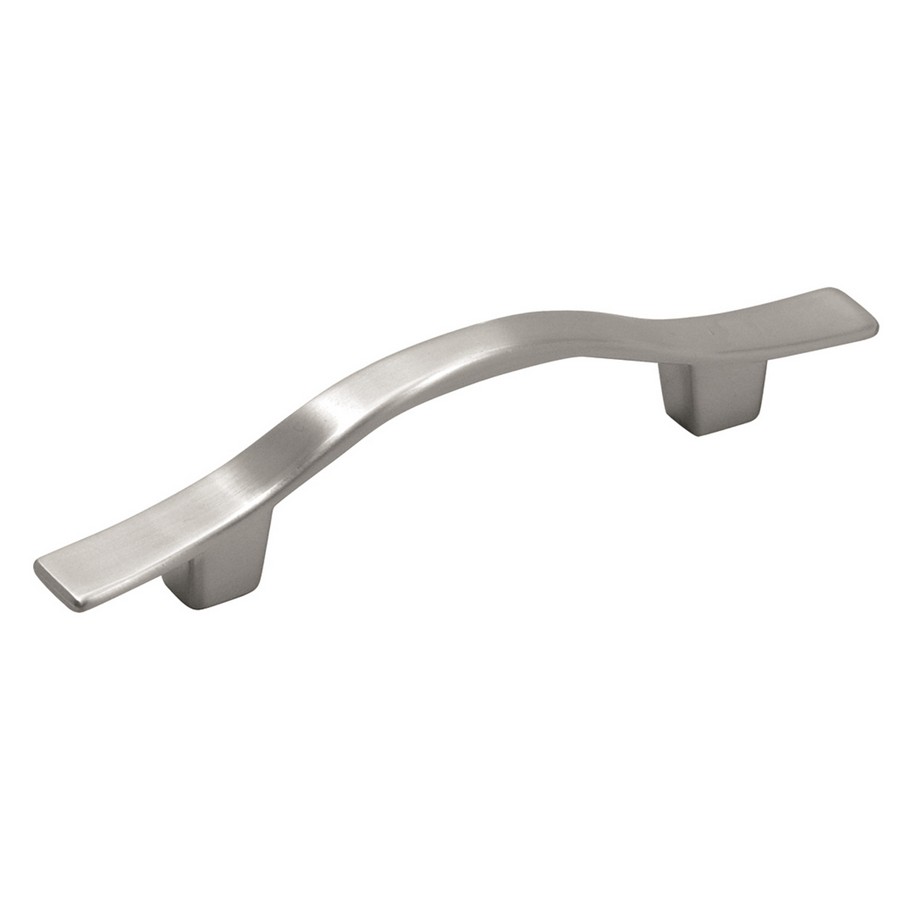 Cavalier Pull 3″ Center to Center Satin Nickel Hickory Hardware P135-SN