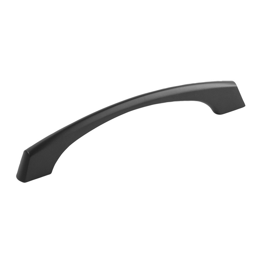 Greenwich Pull 5-1/16″ Center to Center Matte Black Hickory Hardware P3371-MB