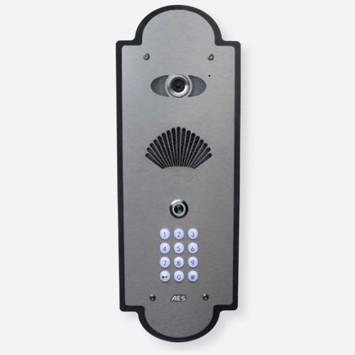 AES Global PRAE-4G-VFBSK-US Praetorian 4G Vintage Flush with Keypad Black/Steel