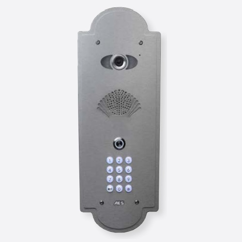 AES Global PRAE-4G-VFSSK-US Praetorian 4G Vintage Flush with Keypad Steel/Steel