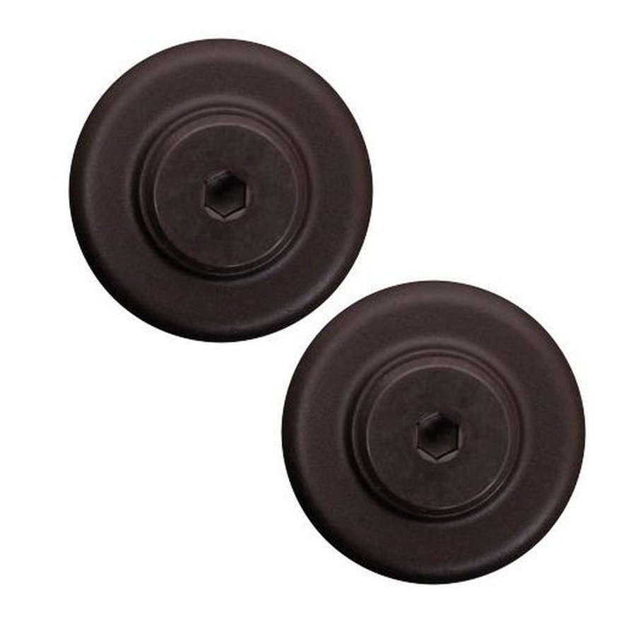 QG Round Rail End Cap Kit Black CSH QG.40.08