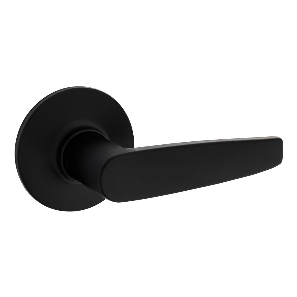 Safe Lock SL7000WI-514 Winston Matte Black Half Dummy Lever with Round Rose