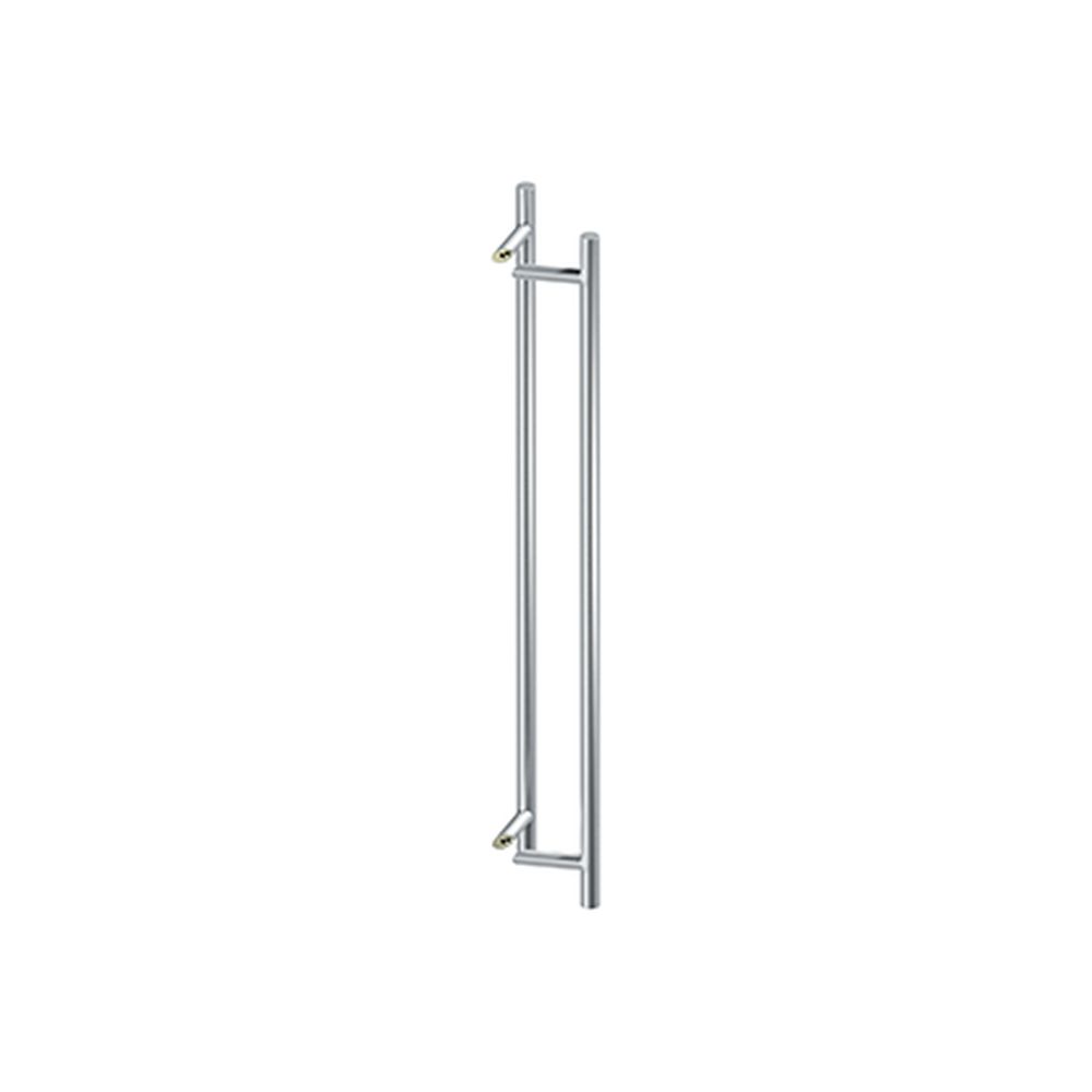 Deltana SSPORBB48U32D 48″ Round Offset Door Pulls – Satin Stainless Steel Finish