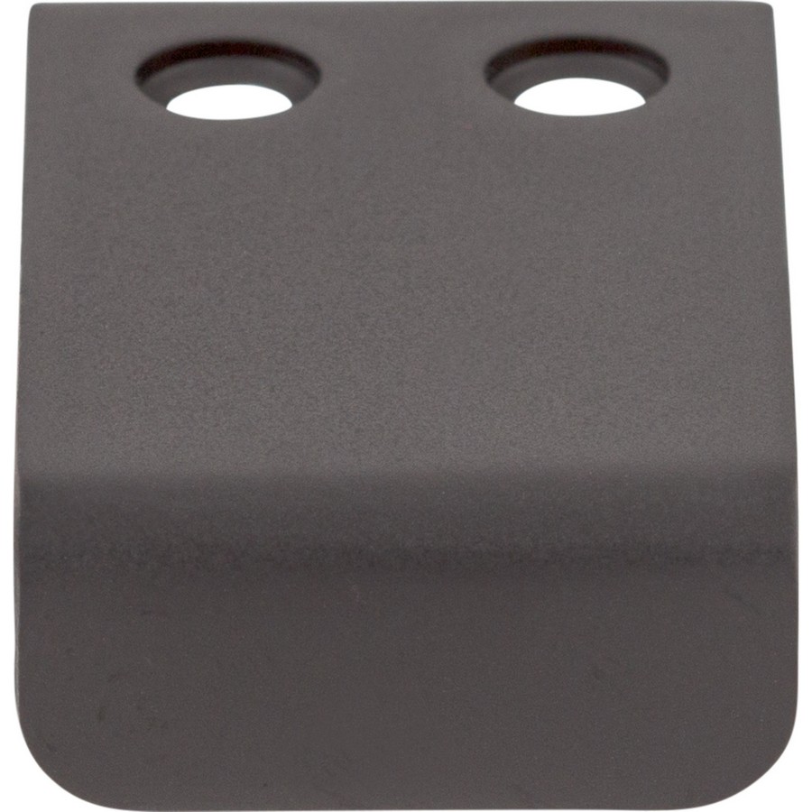 Additions Tab Pull 7/16″ Center to Center Flat Black Top Knobs TK101BLK