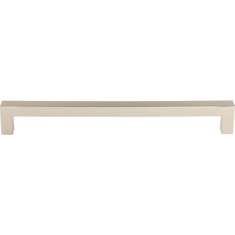 Nouveau Square Bar Appliance Pull 18″ Center to Center Polished Nickel Top Knobs TK165PN