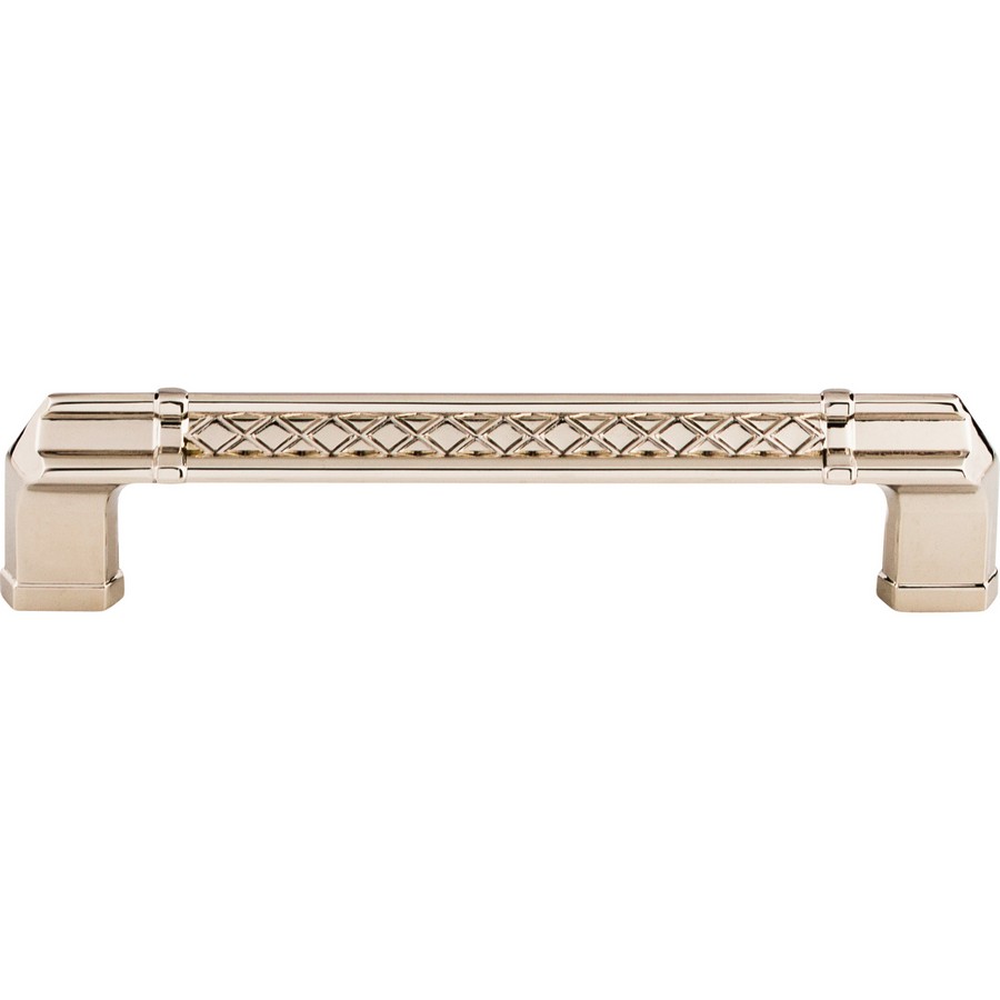 Tower Bridge Pull 5″ Center to Center Polished Nickel Top Knobs TK206PN
