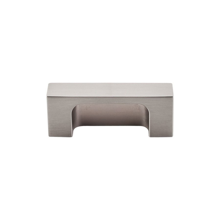 Sanctuary II Modern Metro Tab Pull 2″ Center to Center Brushed Satin Nickel Top Knobs TK275BSN