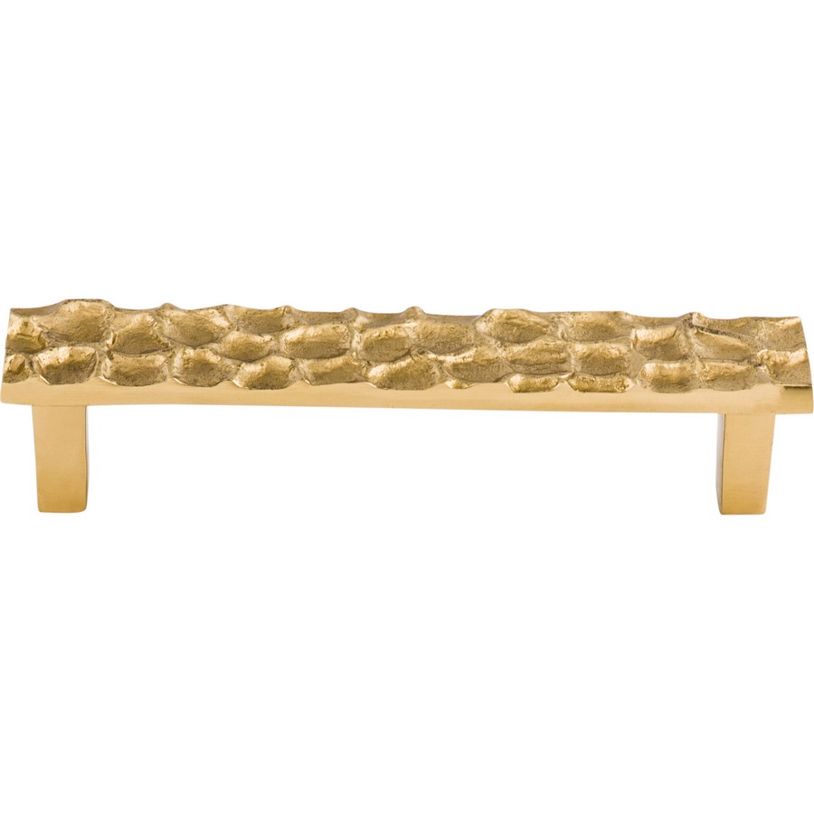 Cobblestone Pull 5-1/16″ Center to Center Brass Top Knobs TK305BR