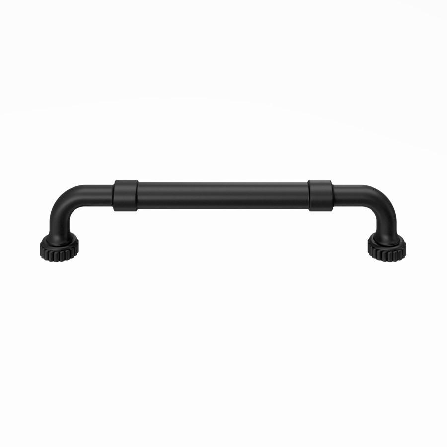 Holden Pull 6-5/16″ Center to Center Flat Black Top Knobs TK3182BLK