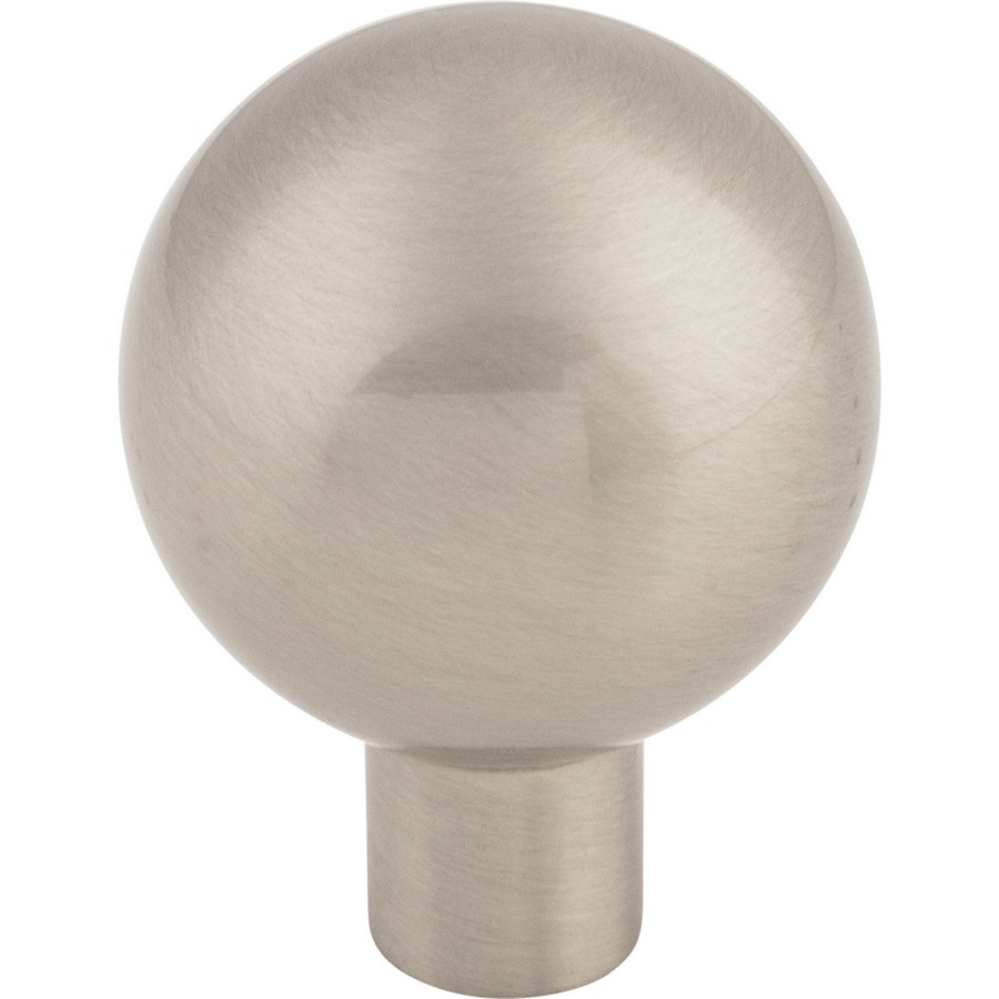 Barrington Brookline Knob 1-1/8″ Dia Brushed Satin Nickel Top Knobs TK762BSN