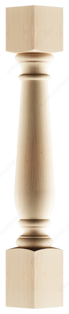 Richelieu WEBSO1247697 34.5″ Wood Post