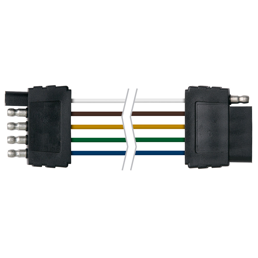 Ancor Trailer Connector-Flat 5-Wire 48″ Loop