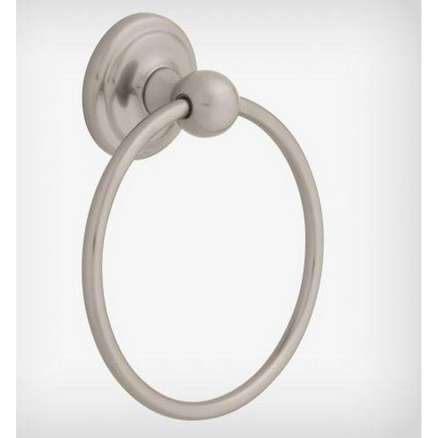 Jamestown Towel Ring 6-3/8″ High Satin Nickel Liberty 9016SN