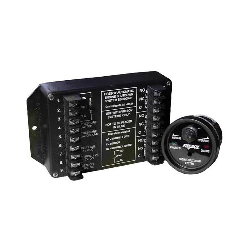 Xintex 8 Circuit Engine Shutdown w/Time Delay – Round Display