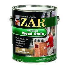 Zar Semi-transparent Honey Maple Oil-based Wood Stain 1 Gallon